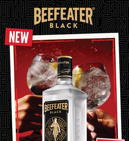 Arriva a dicembre in Italia Beefeater Black La nuova referenza premium di Beefeater