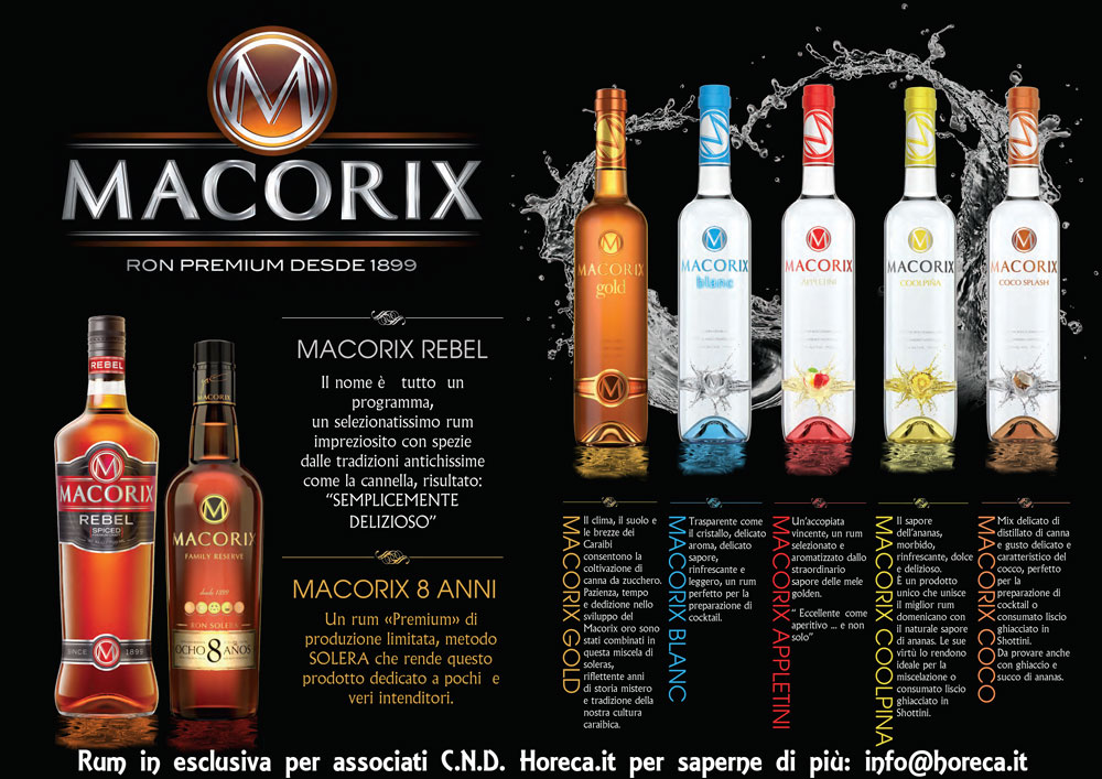 Rum Macorix in esclusiva